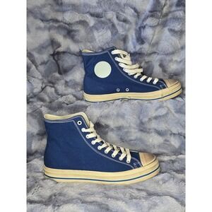 NWB‎ HOOD 1955 Conference High Cut Sneakers Shoes Loyal Blue Mens Size 8.5